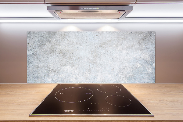 Pannello retrocucina con motivo effetto cemento