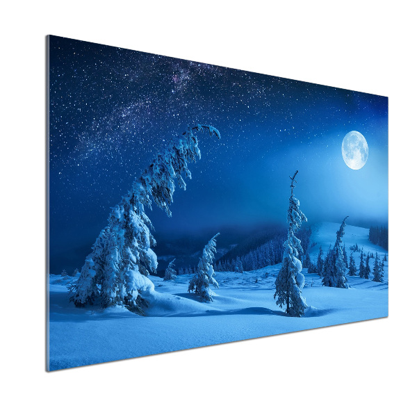 Rivestimento parete cucina con finitura Chiaro di luna