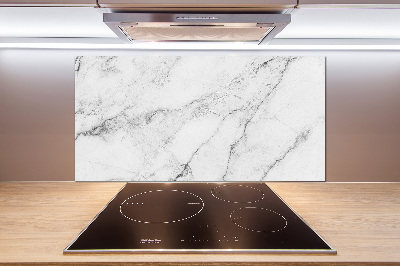 Rivestimento parete cucina con motivo in marmo