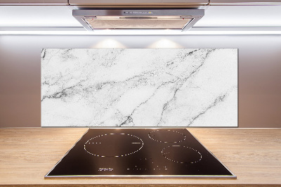 Rivestimento parete cucina con motivo in marmo