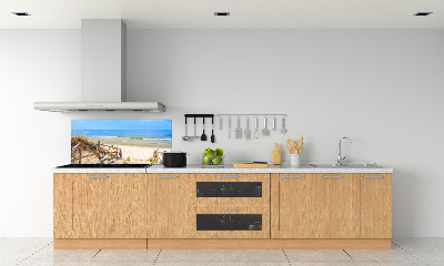 Rivestimento parete cucina con motivo 