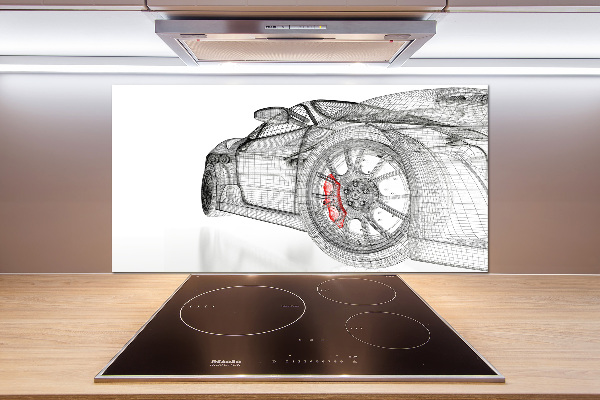 Rivestimento parete cucina rete per protezione o trasporto auto