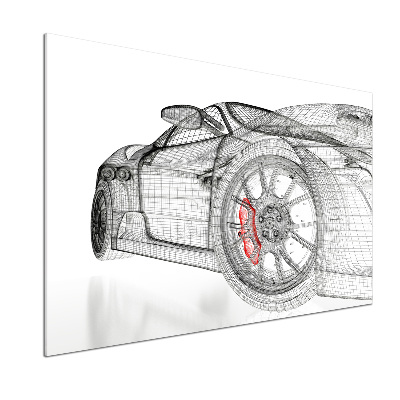 Rivestimento parete cucina rete per protezione o trasporto auto