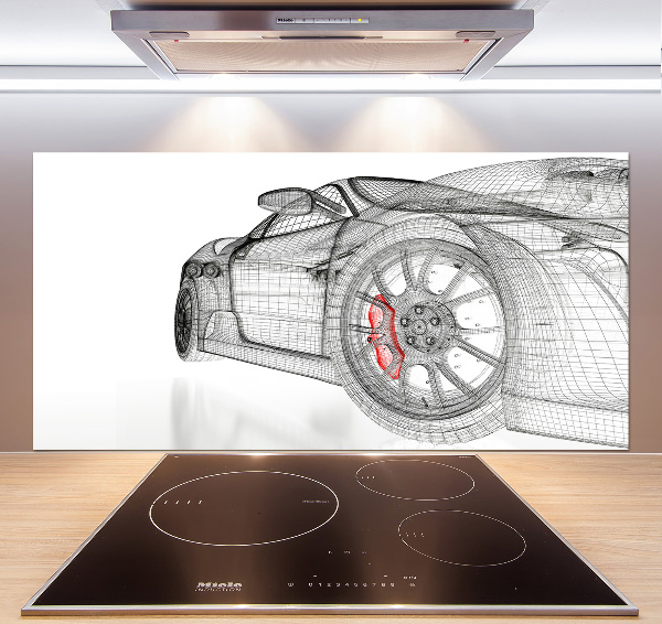 Rivestimento parete cucina rete per protezione o trasporto auto