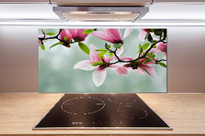 Pannello retrocucina in finitura magnolia