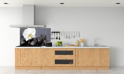 Pannello retrocucina con motivo orchidea