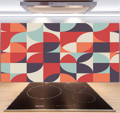 Pannello paraschizzi cucina con motivo a sfondo astratto