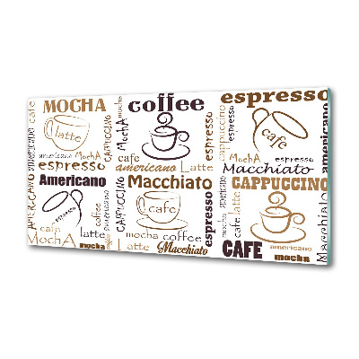 Pannello paraschizzi cucina con motivo 