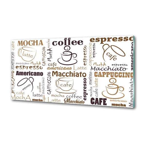 Pannello paraschizzi cucina con motivo 