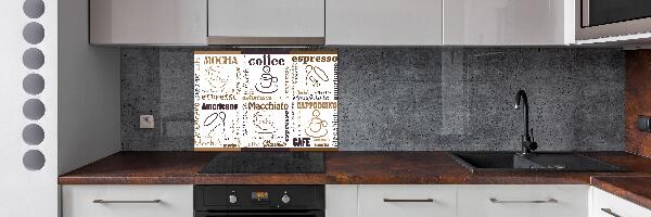 Pannello paraschizzi cucina con motivo 