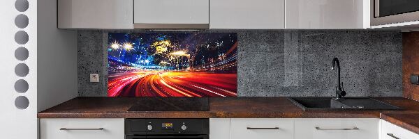 Pannello retrocucina con motivo 