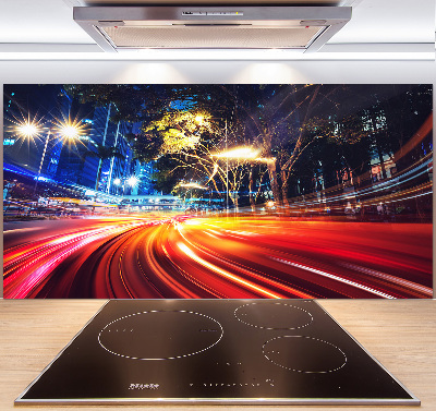 Pannello retrocucina con motivo 