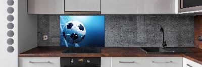 Rivestimento parete cucina con motivo decorativo a forma di palla