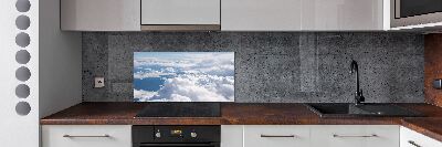 Rivestimento parete cucina con motivo 