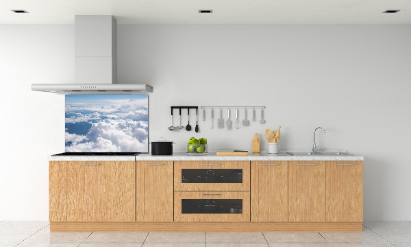 Rivestimento parete cucina con motivo 