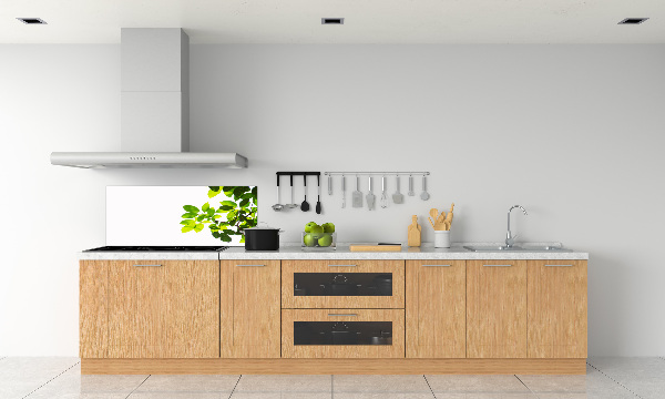 Pannello retrocucina con motivo a foglie