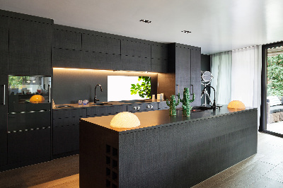 Pannello retrocucina con motivo a foglie