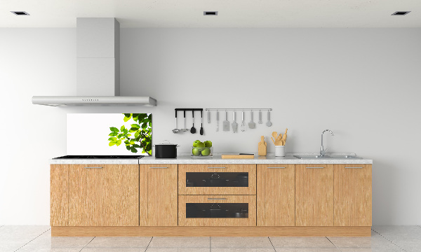 Pannello retrocucina con motivo a foglie