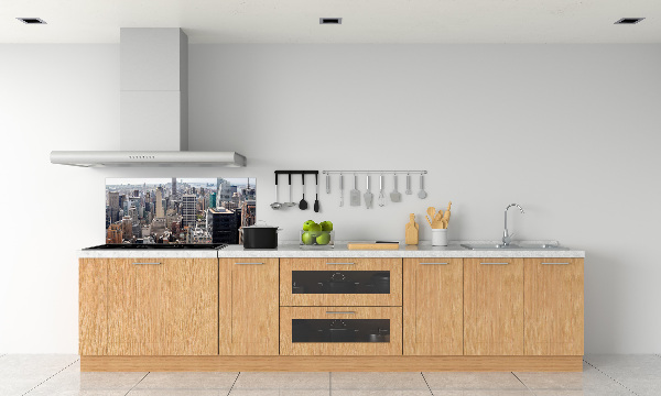 Pannello retrocucina in stile New York