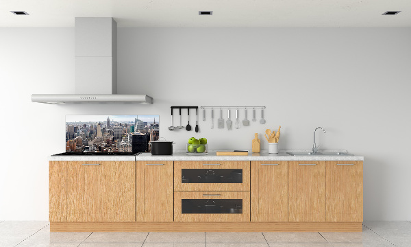 Pannello retrocucina in stile New York