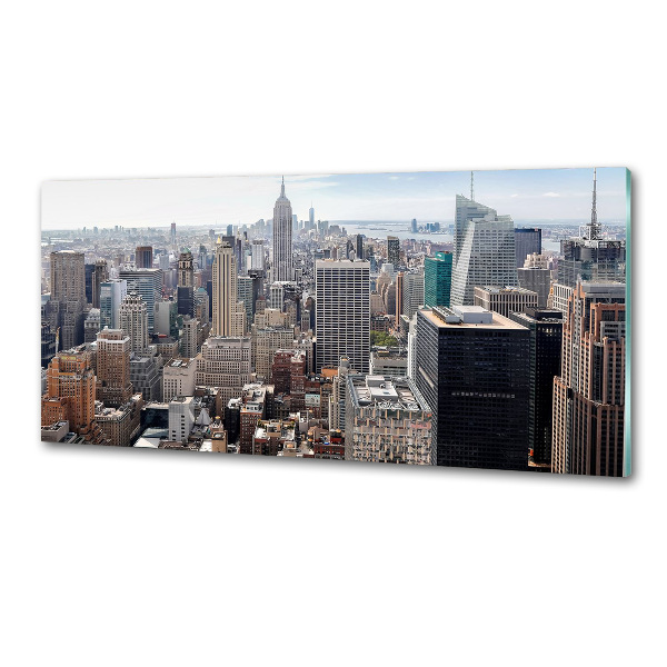 Pannello retrocucina in stile New York