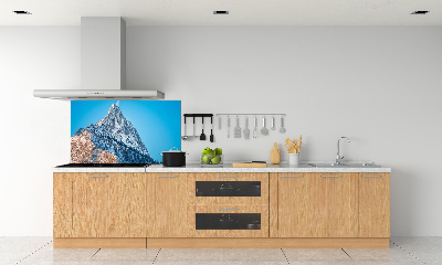 Rivestimento parete cucina con motivo Giewont dei Monti Tatra