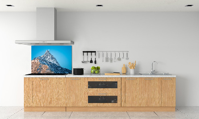 Rivestimento parete cucina con motivo Giewont dei Monti Tatra