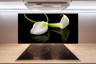 Pannello paraschizzi cucina con motivo Calla