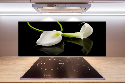 Pannello paraschizzi cucina con motivo Calla