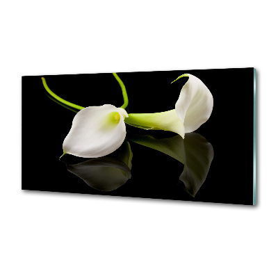 Pannello paraschizzi cucina con motivo Calla