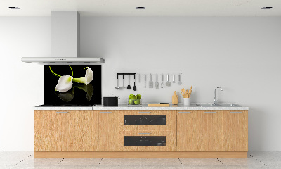 Pannello paraschizzi cucina con motivo Calla