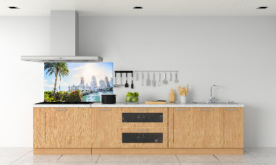 Pannello retrocucina con motivo Miami, USA