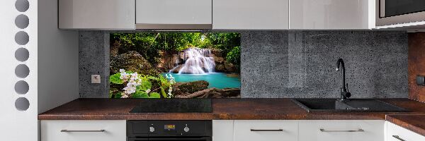 Pannello paraschizzi cucina con motivo Cascata in Thailandia