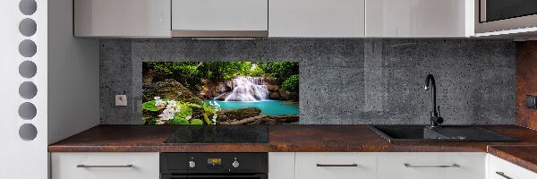 Pannello paraschizzi cucina con motivo Cascata in Thailandia