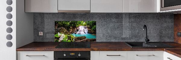 Pannello paraschizzi cucina con motivo Cascata in Thailandia