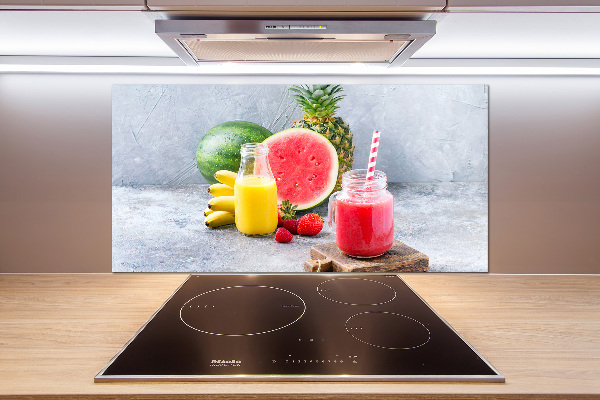 Rivestimento parete cucina con motivo cocktail di frutta