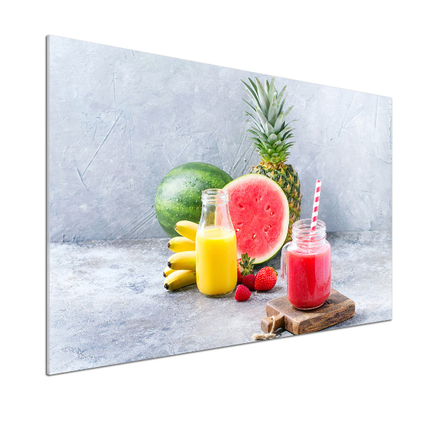 Rivestimento parete cucina con motivo cocktail di frutta