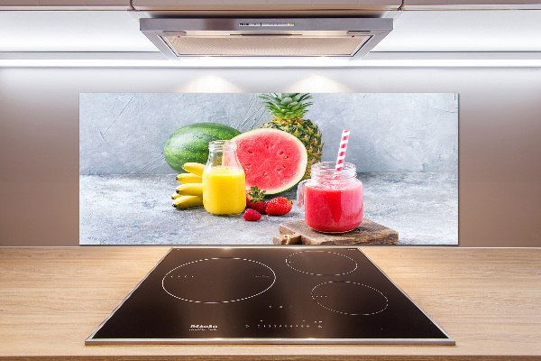 Rivestimento parete cucina con motivo cocktail di frutta