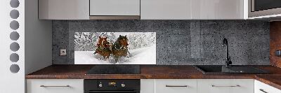 Pannello retrocucina con stampa 