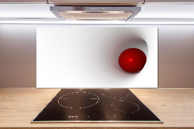 Pannello retrocucina con motivo a sfera astratta