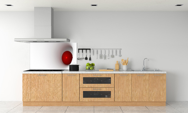 Pannello retrocucina con motivo a sfera astratta