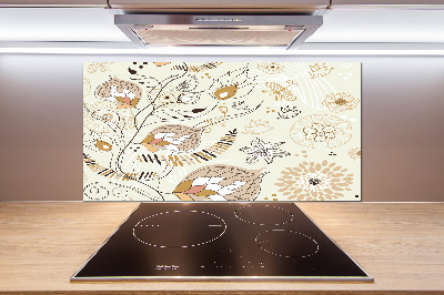 Pannello retrocucina con ornamenti