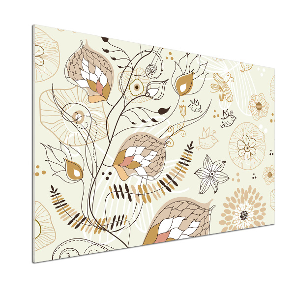 Pannello retrocucina con ornamenti