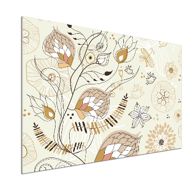 Pannello retrocucina con ornamenti