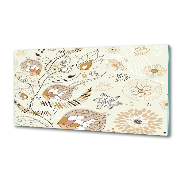 Pannello retrocucina con ornamenti