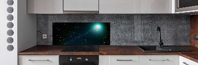 Pannello paraschizzi cucina con motivo Galassia