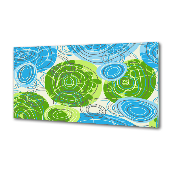 Pannello paraschizzi cucina con motivo astratto