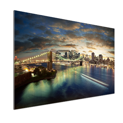 Rivestimento parete cucina con motivo Manhattan, New York