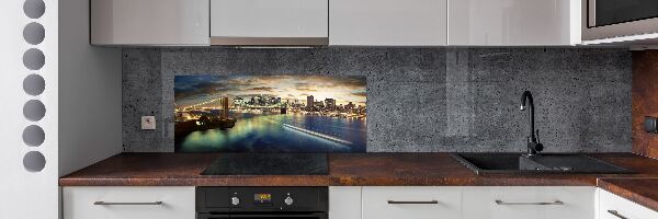 Rivestimento parete cucina con motivo Manhattan, New York