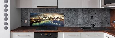 Rivestimento parete cucina con motivo Manhattan, New York